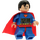 LEGO Superman Minifigure Clock (5002424)