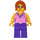 LEGO Supermarket Femmina Customer Minifigure