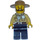 LEGO Swamp Polizist mit Schwarz Bart Minifigur mit schwarzem Bart