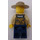 LEGO Swamp Poliisi jossa Tumma beige Sheriff Hattu Minihahmo