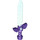 LEGO Sword with Dark Purple Winged Hilt