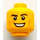 LEGO Tactical Tennis Player Head (Safety Stud) (3626 / 12579)