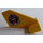 LEGO Schwanz 2 x 3 x 2 Fin mit deep sea Logo auf Recht Seite Aufkleber (44661)