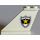 LEGO Tail 4 x 1 x 3 with Police Star and Badge (Left) Sticker (2340)