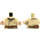 LEGO Tostado Anakin Skywalker con Piernas cortas y Aviador Sombrero Minifigura Torso (973 / 76382)