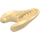 레고 탠 껍질 동물 턱 (크기가 큰) (37407)