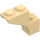 LEGO Beige Bogen 1 x 3 x 2 (88292)