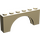 LEGO Zandbruin Boog 1 x 6 x 2 Dikke bovenkant en versterkte onderkant (3307)