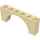 LEGO Beige Bogen 1 x 6 x 2 Dünne Oberseite ohne verstärkte Unterseite (12939)