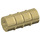 LEGO Tan Axle Connector (Ridged with &#039;x&#039; Hole) (6538)