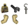 LEGO Beige Baron Von Barron Torso mit Beige Arme, Schwarz Rechts Hand und Dark Grau Haken (973 / 74331)