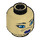 LEGO Beige Barriss Offee (fra Sæt 9491) Hoved (Forsænket solid knops) (3626 / 75150)