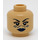 LEGO Beige Barriss Offee med Kappe Hode (Forsenket solid knott) (3626 / 88753)