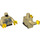 LEGO Tan Boat Driver Minifig Torso (973 / 76382)