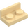 LEGO Tan Bracket 1 x 2 with 1 x 2 Up (99780)