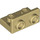 LEGO Tan Bracket 1 x 2 with 1 x 2 Up (99780)