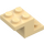 LEGO Beige Halterung 2 x 3 mit Platte und Step mit unterem Noppenhalter (73562)