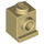 LEGO bronzer Brique 1 x 1 avec Phare et pas de fente (4070 / 30069)