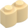 LEGO Tan Brick 1 x 2 Log (30136)