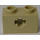 LEGO bronzer Brique 1 x 2 avec Essieu Trou (ouverture &#039;+&#039; et support de goujon inférieur) (32064)
