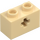 LEGO Tan Brick 1 x 2 with Axle Hole (&#039;+&#039; Opening and Bottom Tube) (31493 / 32064)