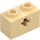 LEGO Tan Brick 1 x 2 with Axle Hole (&#039;+&#039; Opening and Bottom Tube) (31493 / 32064)