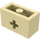 LEGO Beige Backstein 1 x 2 mit Achse Loch („+“ Öffnung und Unterrohr) (31493 / 32064)