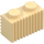 LEGO Tan Brick 1 x 2 with Grille (2877)