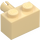 LEGO Tan Brick 1 x 2 with Pin with Bottom Stud Holder (44865)