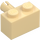 LEGO Tan Brick 1 x 2 with Pin without Bottom Stud Holder (2458)