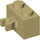 LEGO Tan Brick 1 x 2 with Vertical Clip (Gap in Clip) (30237)