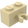 LEGO Tan Brick 1 x 2 with Vertical Clip with Open &#039;O&#039; Clip (42925 / 95820)