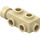 LEGO Beige Mattoncino 1 x 2 x 0.7 con Bottoncini su Lati (4595)