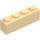 LEGO Tan Brick 1 x 4 with 4 Studs on One Side (30414)