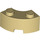 LEGO Tan Brick 2 x 2 Round Corner with Stud Notch and Reinforced Underside (85080)