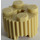 LEGO Beige Mattoncino 2 x 2 Rotondo con Griglia (92947)