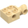 LEGO Beige Mattoncino 2 x 2 con Foro, Metà Giunto di rotazione Palla Verticale (48171 / 48454)