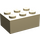 LEGO Zandbruin Steen 2 x 3 (3002)