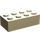 LEGO Zandbruin Steen 2 x 4 (3001 / 72841)