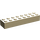 LEGO Zandbruin Steen 2 x 8 (3007 / 93888)