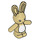 LEGO bronzer Bunny avec blanc Stomach (66965 / 67905)