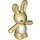 LEGO Beige Bunny mit Weiß Stomach (66965 / 67905)