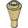 LEGO Tan Cone 1 x 1 Inverted with Handle (11610)