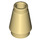 LEGO Beige Cone 1 x 1 med Top Groove (28701 / 59900)