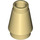 LEGO Beige Cone 1 x 1 med Top Groove (28701 / 59900)