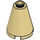 LEGO Tan Cone 2 x 2 x 2 (Open Stud) (3942 / 14918)