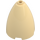 LEGO Beige Cone 3 x 3 x 3 (1744)