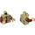 LEGO Beige Corporal Rostok Minifig Torso (973 / 76382)
