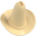 LEGO Beige Cowboy Cappello (Tall) (65465)