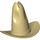 LEGO Tan Cowboy Hat (Tall) (65465)